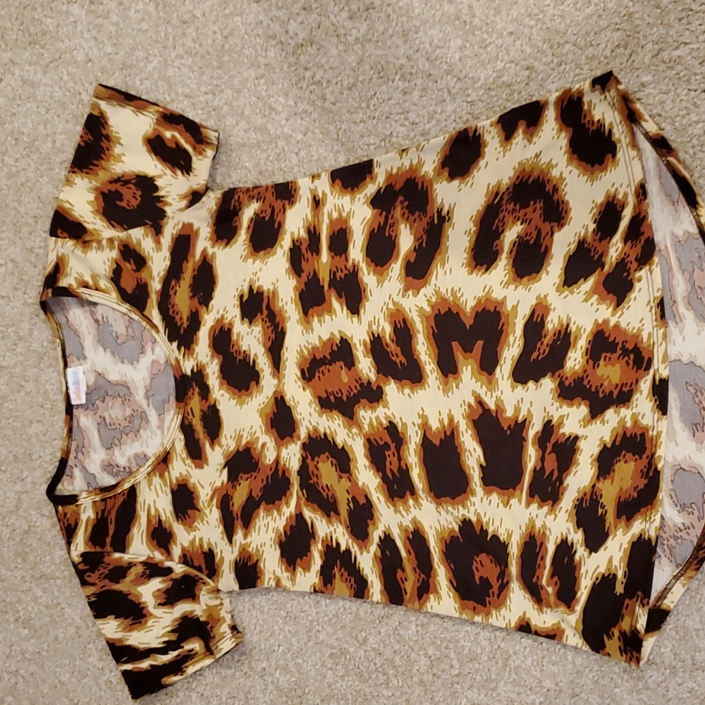 Cheetah Print Lularoe Classic T Size XXS